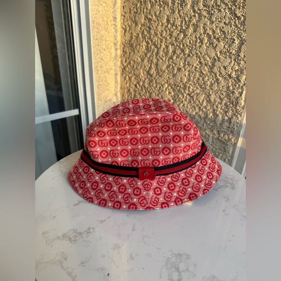 Gucci KidsDouble G cotton hatS size